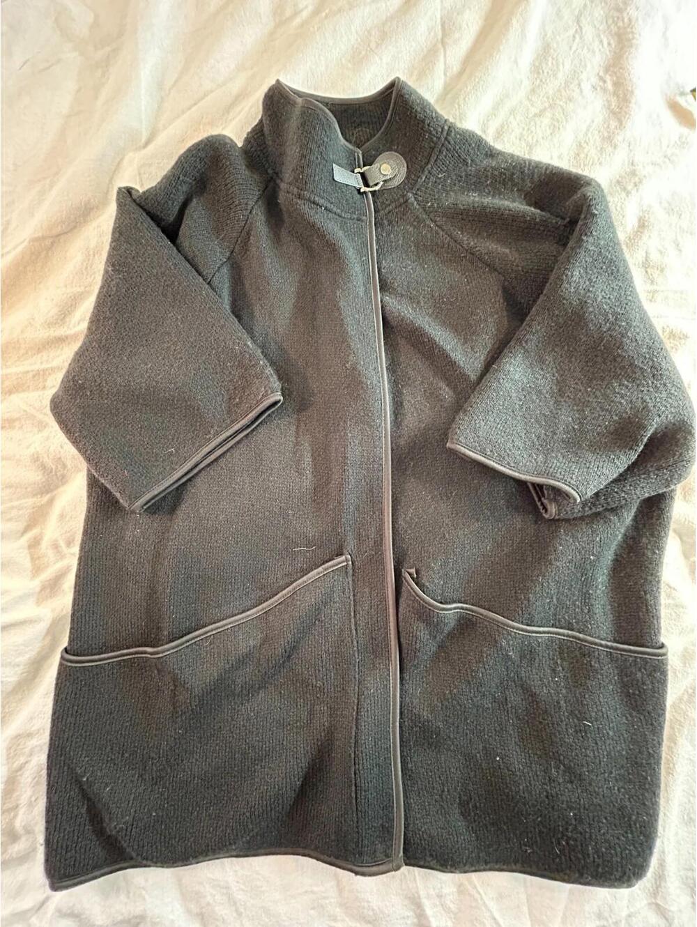 ComfyLuxe Toggled Neck Sweater Austrian Trachten Style One Size